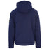 Plein Sport Padded Large Branded Logo Navy Blue Jacket